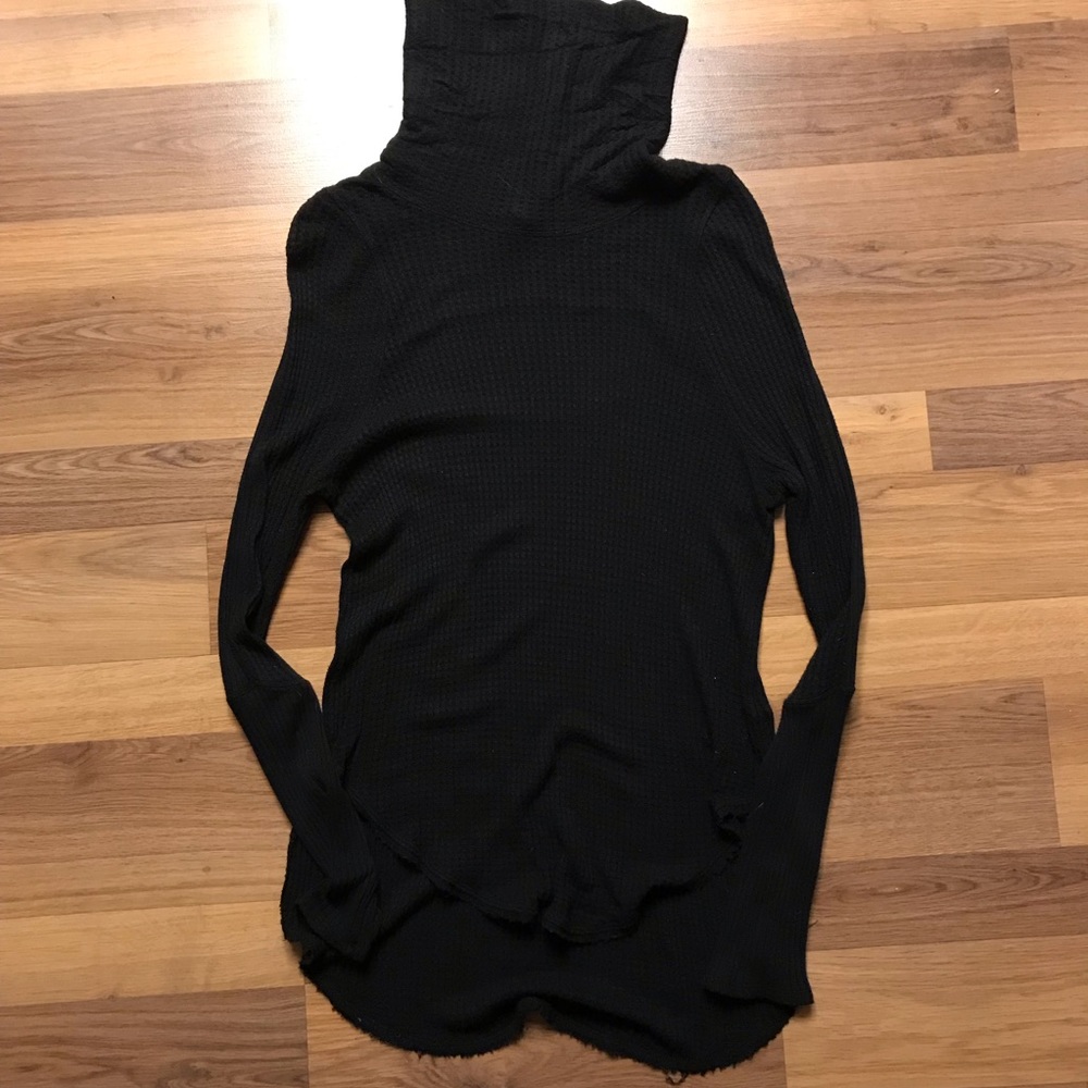 We the Free Waffle Knit Turtle Neck
